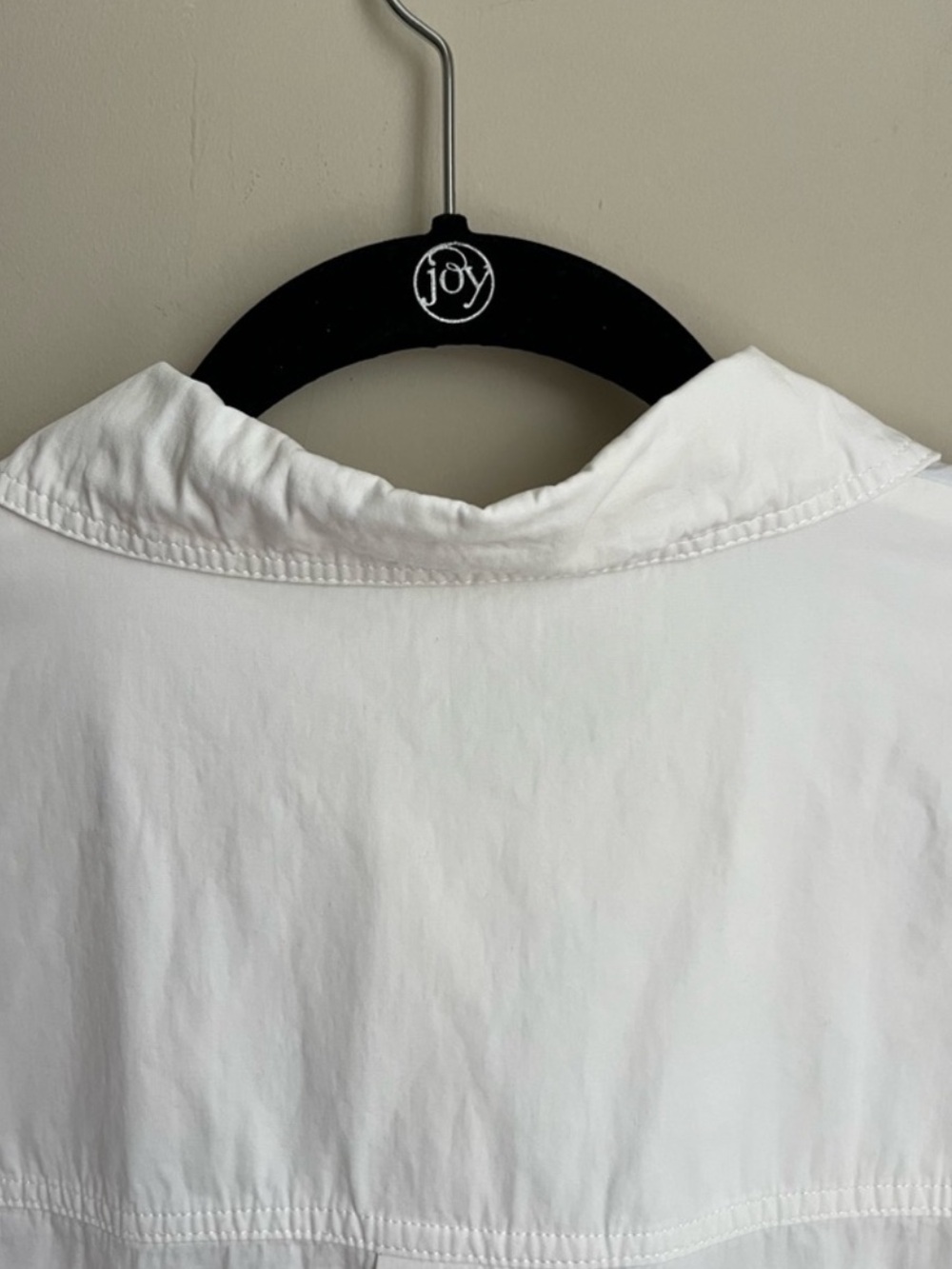 anine bing cotton button front shirt - Picture 6 of 7